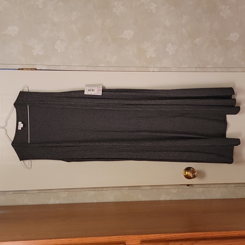 NWT Lularoe Gray Heathered Ribbed Joy - Small